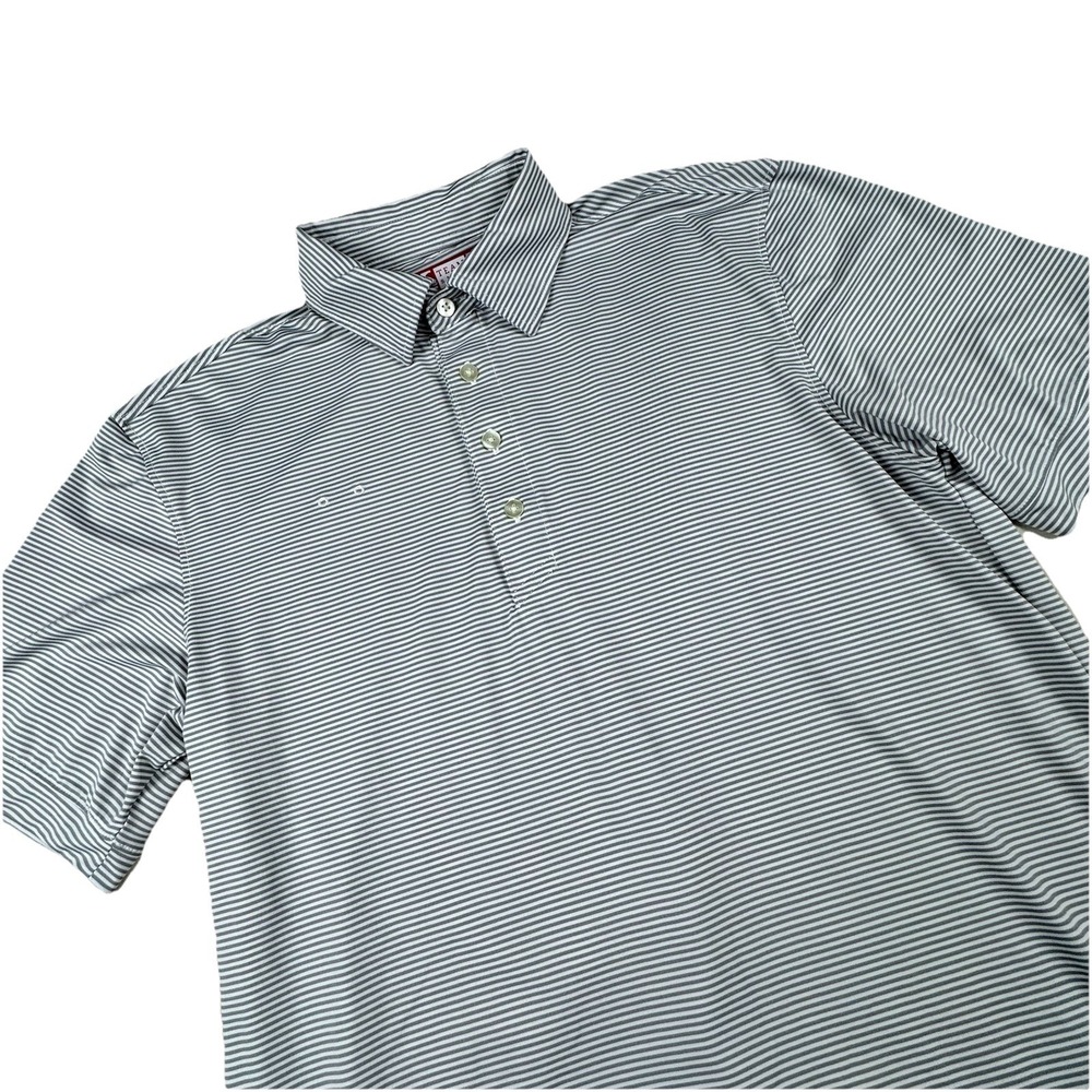 Chick Fil A Performance Polo Size S Oobe Employee Team Style‎ Stripe Wicking